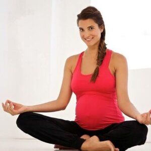 Belabumbum Maternity & Nursing Yoga Tank Size Large NWT